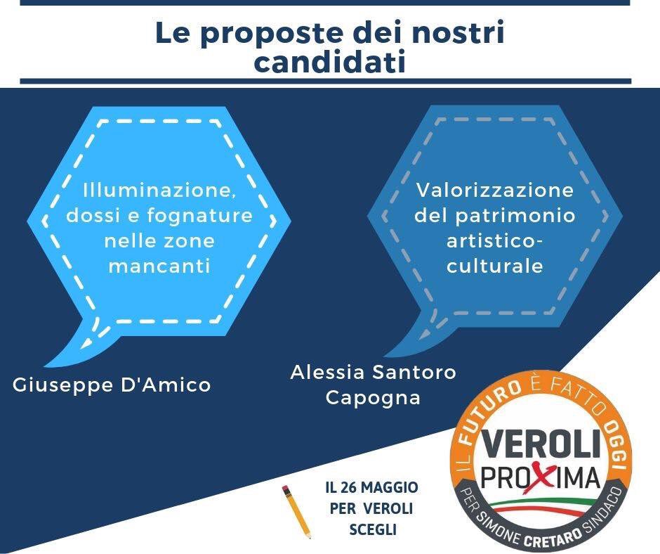 veroliproxima's tweet photo. Le proposte dei nuovi candidati di #veroliproxima per #veroli

#elezioni2019 #elezioni #elezionicomunali https://t.co/RovTCRcjyu