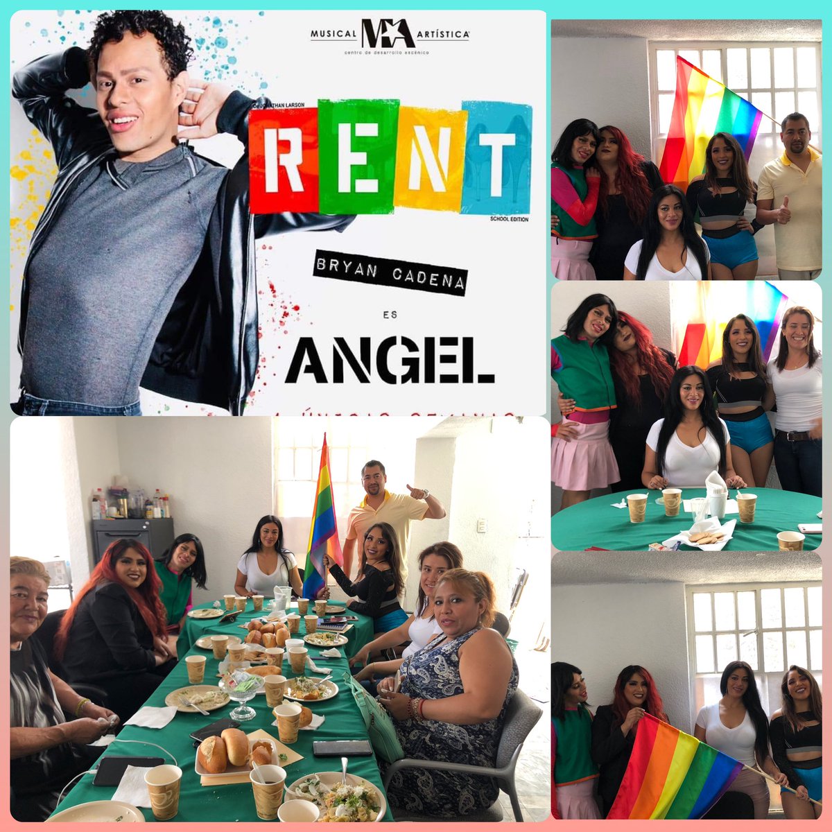Janet_HdzSotelo's tweet photo. El pasado 17 de Mayo fue Día Mundial en contra de la Homofobia, hoy me reuní en un desayuno con jóvenes profesionistas que presentan una obra de teatro “RENT” en la cual se muestran las vivencias en la Comunidad de la Diversidad Sexual https://t.co/yqoqPtIQUP