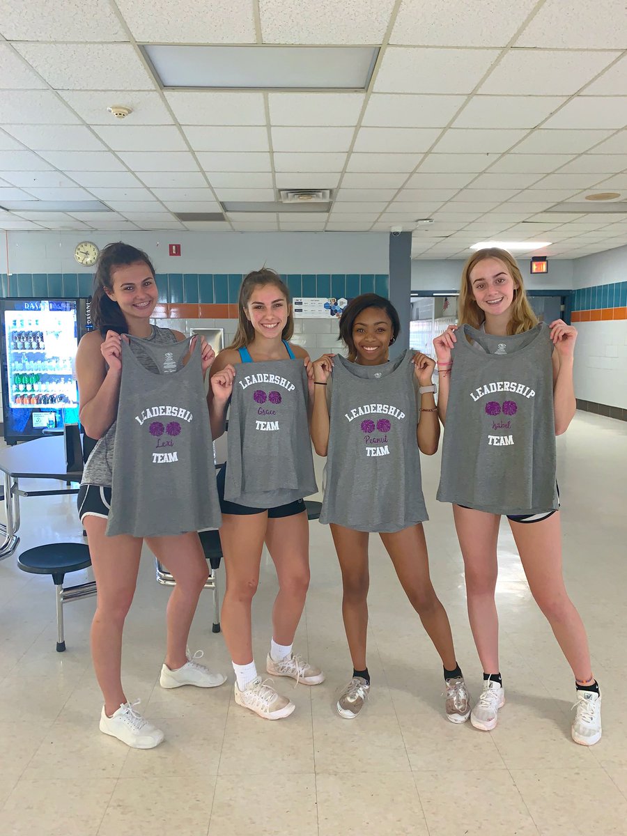 HHMS_cheer's tweet photo. HHMS Cheer 2019-20 Leadership Squad💜 Congrats Ladies🎉 https://t.co/bfwzjFb14z