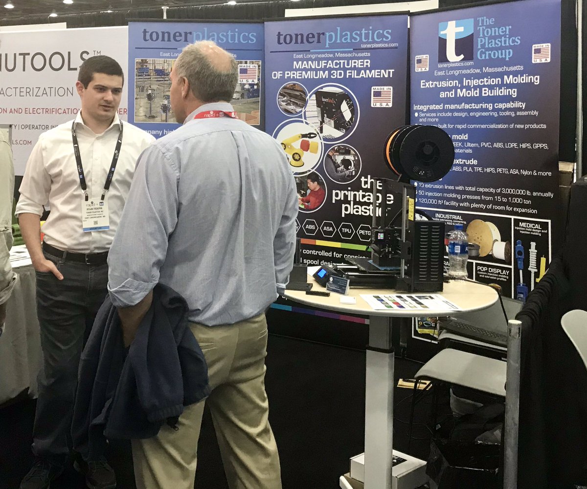 TonerPlastics's tweet photo. Wrapping up Day 1 of #RAPID2019 https://t.co/sz6x4NDTPr
