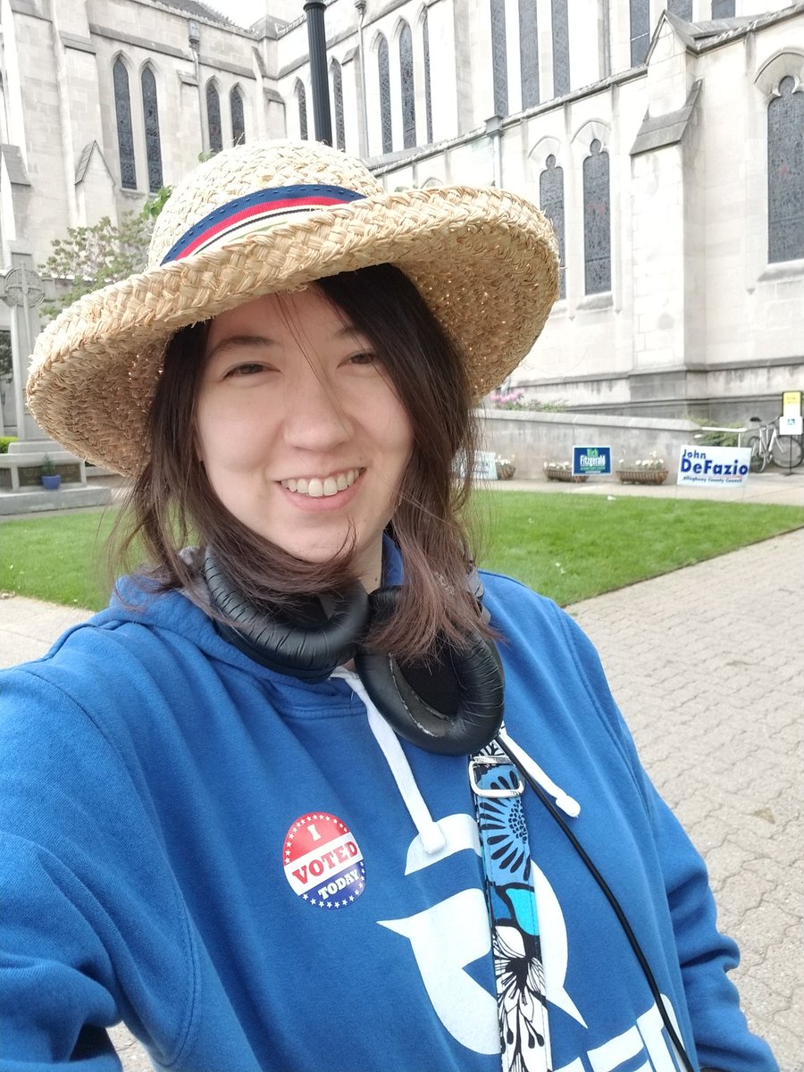 shirAdrenaline's tweet photo. FOR THE FIRST TIME IN MY WHOLE LIFE THE POLLING PLACE DIDN'T RUN OUT OF I VOTED STICKERS #VoteSwag https://t.co/O3FqdTXKYs