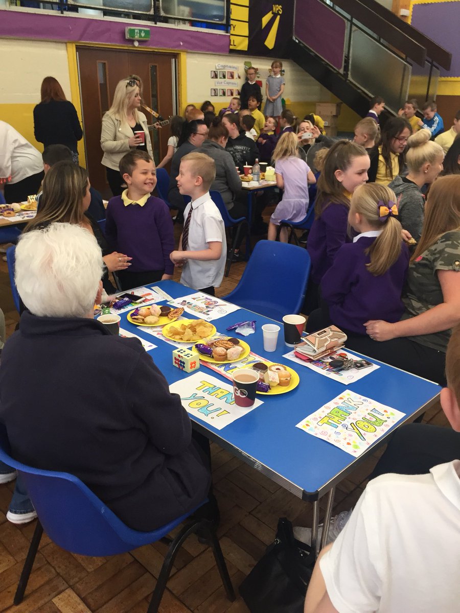 MissMostyn's tweet photo. Thanks you to parents, carers, relatives and friends who came to P3 and P3/2’s coffee morning.  We managed to raise £412 for Strathcarron Hospice.  Well done to the pupils for all their efforts to support this local charity.  @MrsDoudie_P3 https://t.co/x61G8murIP