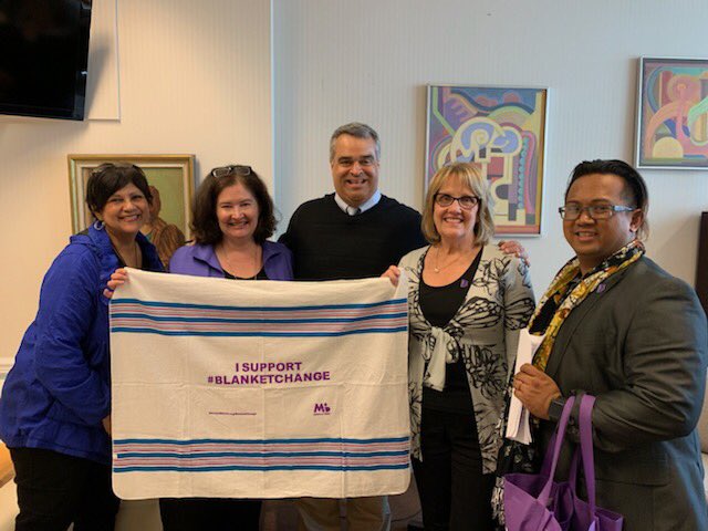 MODCAL's tweet photo. Thank you to Bob Alvarez of the office @SenatorGalgiani for meeting with our @MODAdvocacy #volunteers to learn more about our key priorities #AB577 and #AB526 expedited enrollment into Medi-Cal. #capitolday #marchofdimes. https://t.co/v8gOWtyFa6