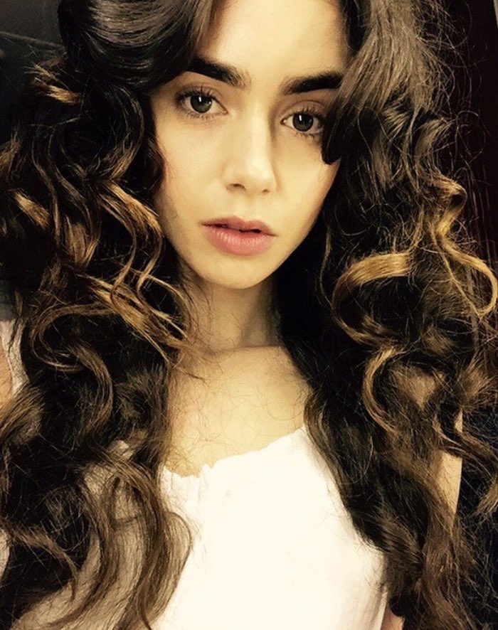 Lily Collins tweet media