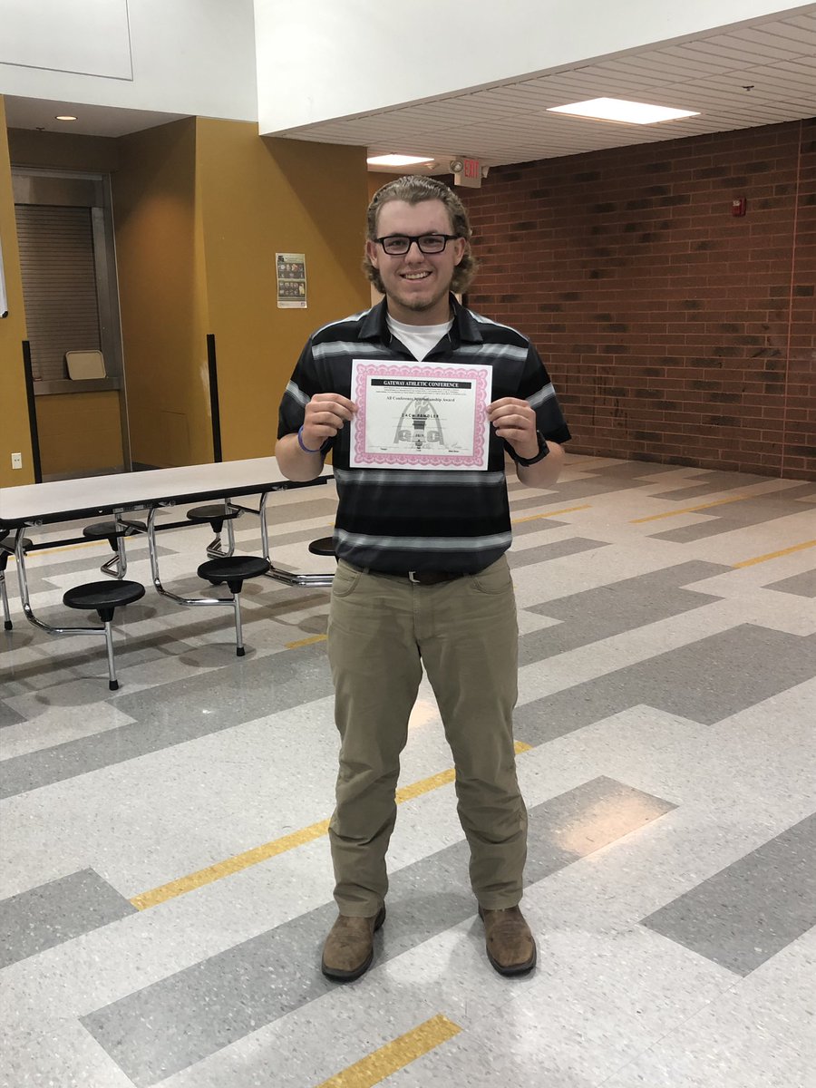 All Conference Sportsmanship Award <a href="/Zach_fendler/">zach fendler</a>  #respectsthegame #rolemodel
