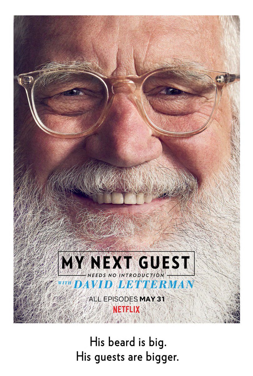 Cartaz da nova temporada de O Próximo Convidado Dispensa Apresentação com David Letterman