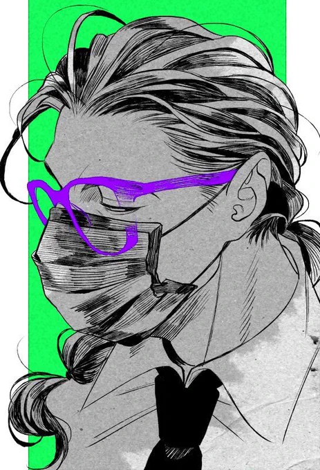 お友達と作った創作で、普通の事件ではなく怪異な事件を担当する部署があるって創作をやっていて、妖怪とか霊とか儀式的なものを扱っているのだけど、めちゃくちゃ妄想捗る〜〜〜〜!
その創作のお気に入りキャラクターをペタリ。 