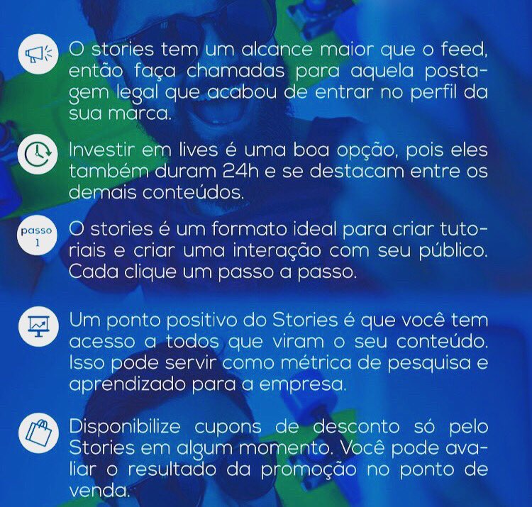 profbbasilio's tweet image. 5 dicas para utilizar melhor os storys do Instagram. Fica de olho na nossa semana de mkt digital para estudantes de educação física e personais!
Quer entrar no nosso grupo exclusivo? Pelo link abaixo:
chat.whatsapp.com/EBe7ThRt0RxKG1…

#educacaofisica #edfisica #caruaru #instafit #insta