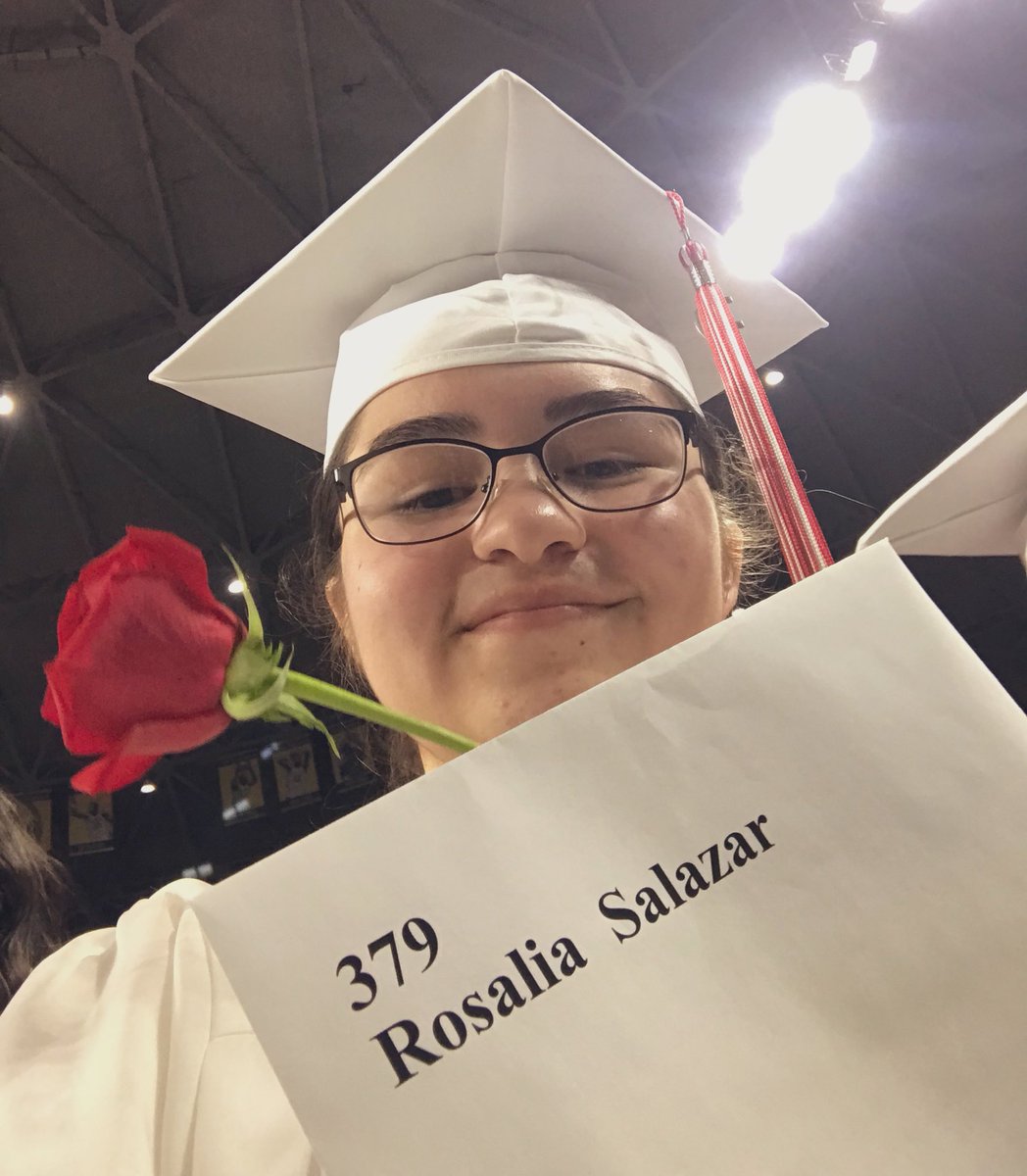 wnhsmedia's tweet image. For wnhsmedia, this is Rosalia Salazar signing off one last time.

It’s been an honor to serve the North High community for the past 3 years through this account. Don’t worry, I’ve left you all in great hands. ❤️

Sincerely,
@RosaliaSalazar_, Class of 2019.  🎓