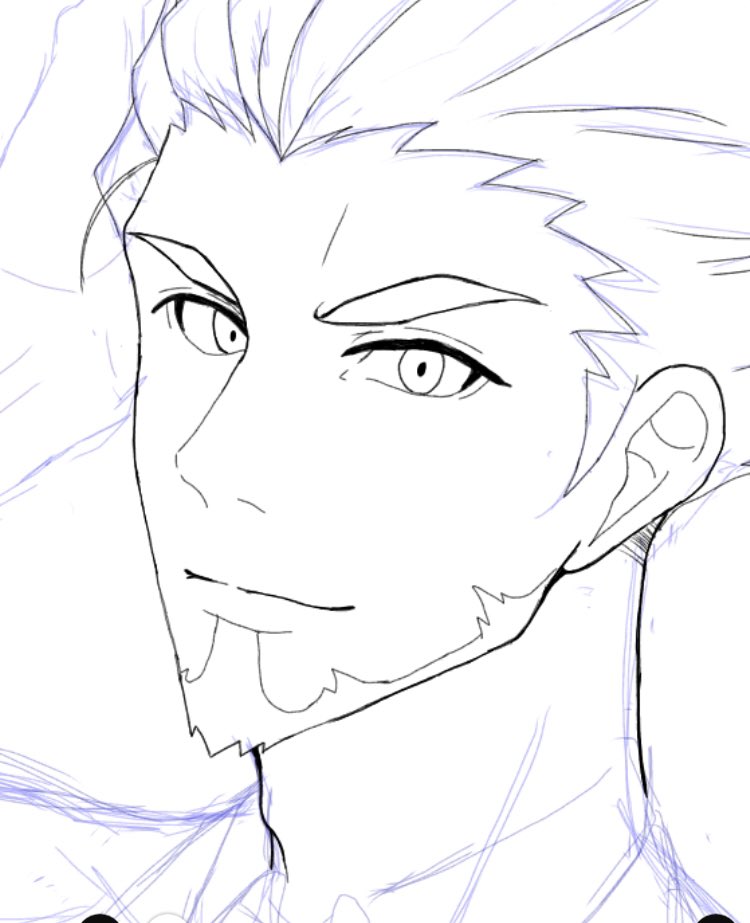 ちまちま描いてる。 