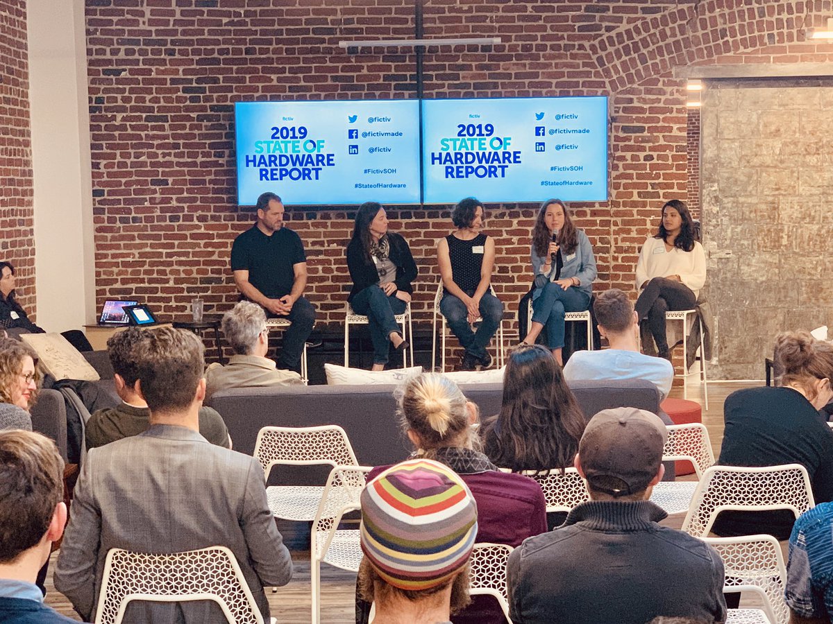 fictiv's tweet photo. Having a fantastic conversation at our Fictiv HQ #StateofHardware event! Huge shout-out to our panelists @kerobinso @_shilpikumar @penelope_rm & Nicole Kernbaum. Happy to have the SF hardware community here with us βοΈ https://t.co/P7X4Uhu0Lx