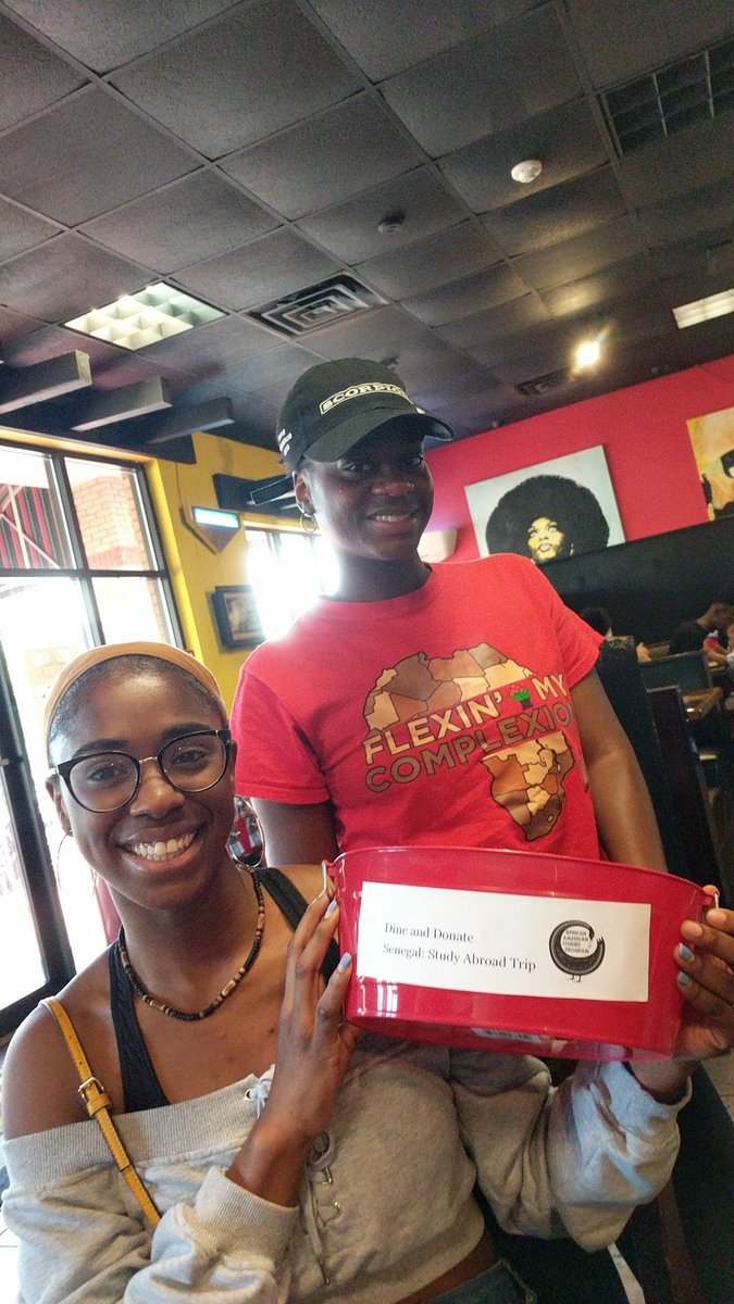 VSU_AFAMS's tweet photo. Help them go to Senegal! Come to @bignicksbaytree ! Proceeds benefit @VSU_AFAMS study abroad students. https://t.co/mXYzzhfvNN