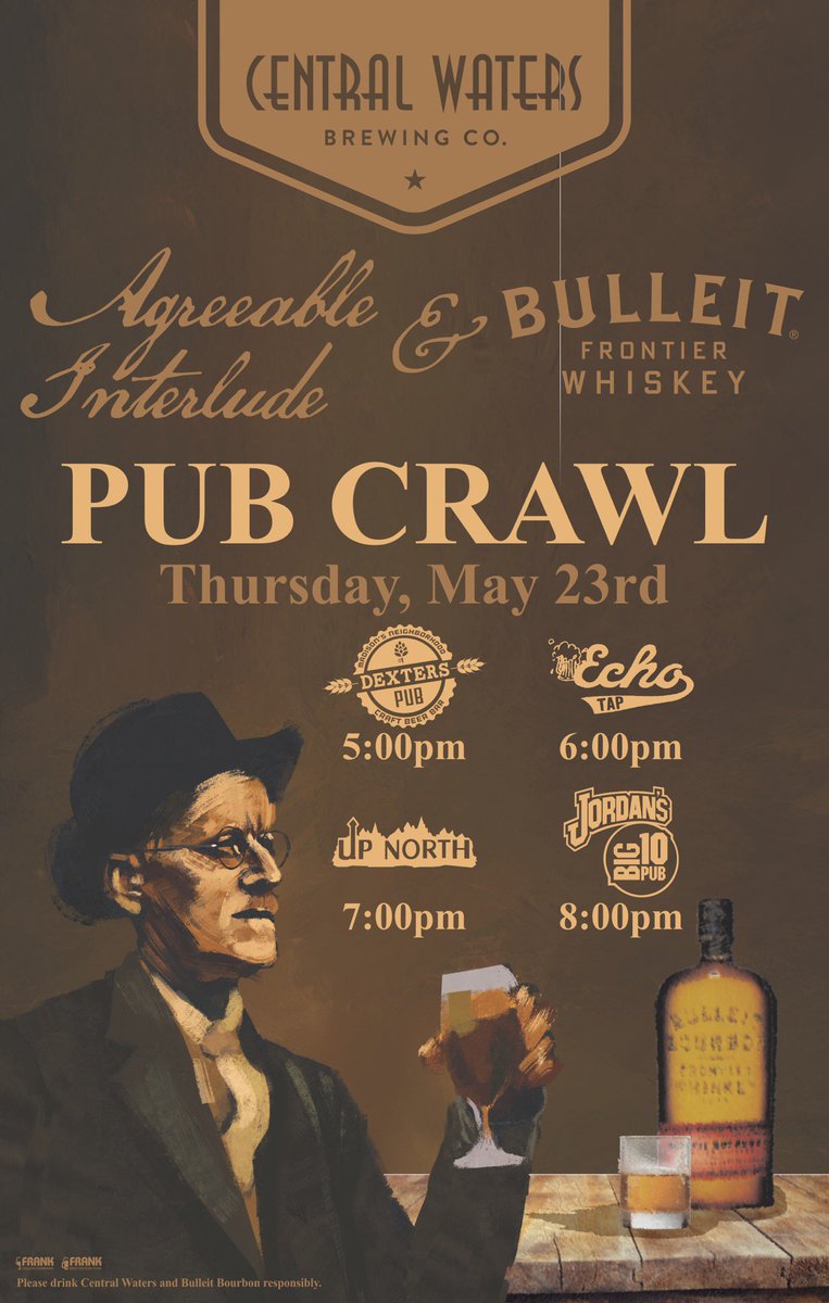 EchoTapMadison's tweet photo. Mark your calendars for this great event coming up this Thursday! #boilermaker #scotchale #bulleit https://t.co/ehz2DAh5NW