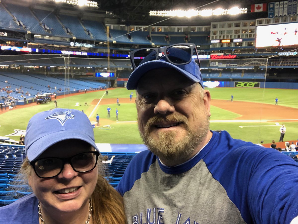 First Baseball game, amazing atmosphere #LetsGoBlueJays #loveToronto #globalnomads