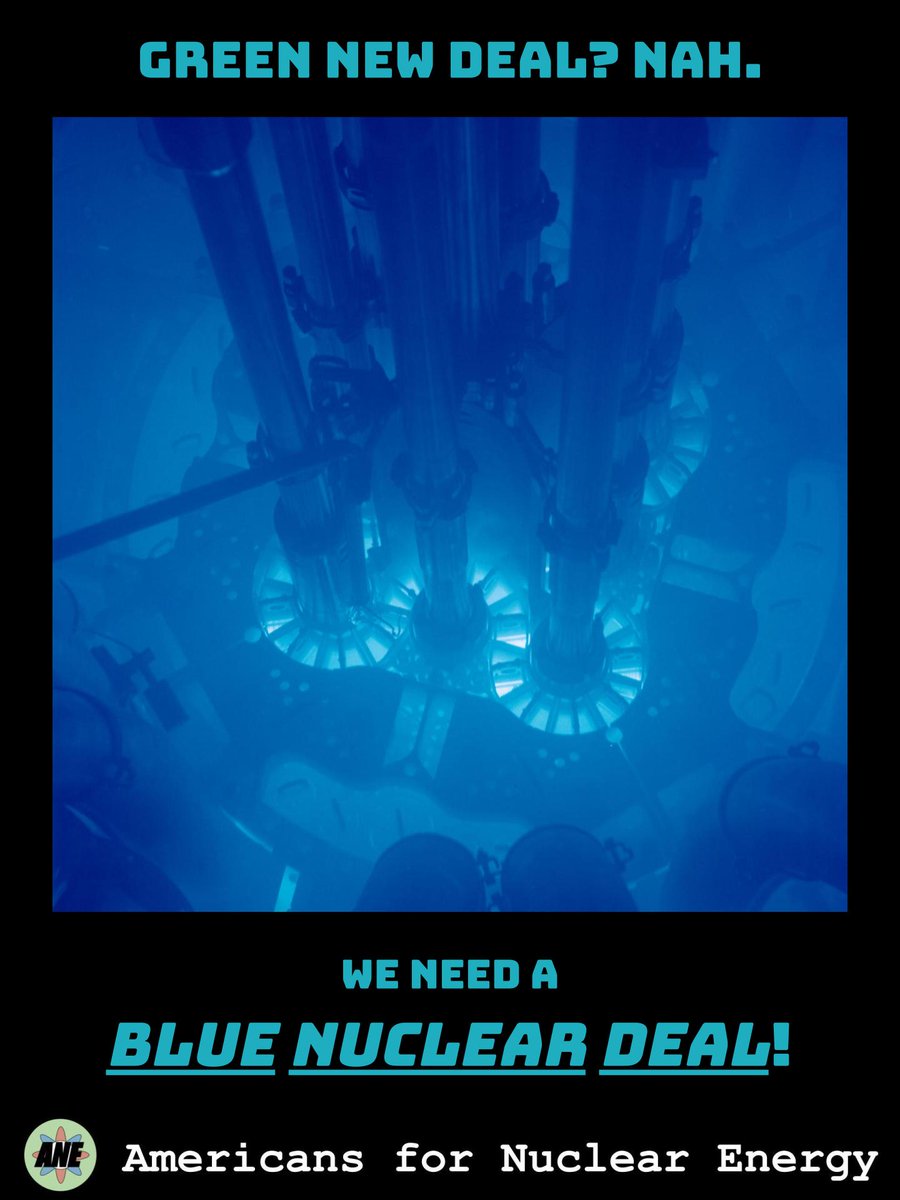 Americans4Nukes's tweet photo. Pretty Cherenkov glowy glowy! #BlueNuclearDeal not #GreenNewDeal! https://t.co/Cfnv4JtVcw