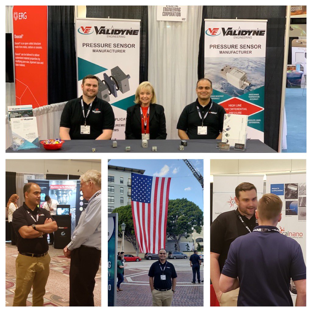 validyne's tweet photo. Day 1 of @spacetechexpo is almost a wrap! Come by before 5:30! #pressuresensors #pressuretransmitters https://t.co/tzTjCVil8u