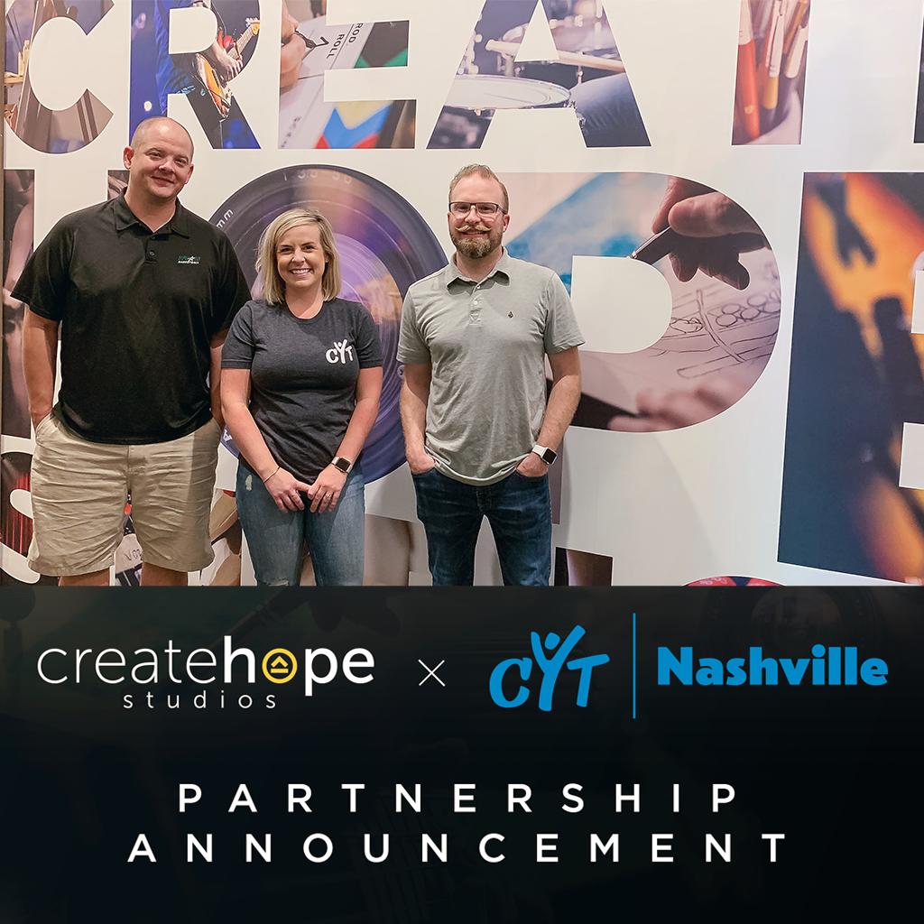 CrosswalkTN's tweet image. We're excited to announce that Create Hope Studios at New Hope Community Church has partnered with CYT Nashville! CYT (Christian Youth Theater) is an after-school theater arts training program for students ages 4-18. 

To learn more or sign up for classes: cytnashville.org