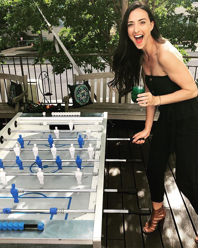 kstreetkate's tweet photo. Boozy snow ones and real human interactions? Yes, please! Learning more about @kimpton ‘s #stayhumanproject atvthe @gloverparkhotel ‘s #deck - now open for the season! https://t.co/5dKYyjhS9f https://t.co/qizTBQeU24