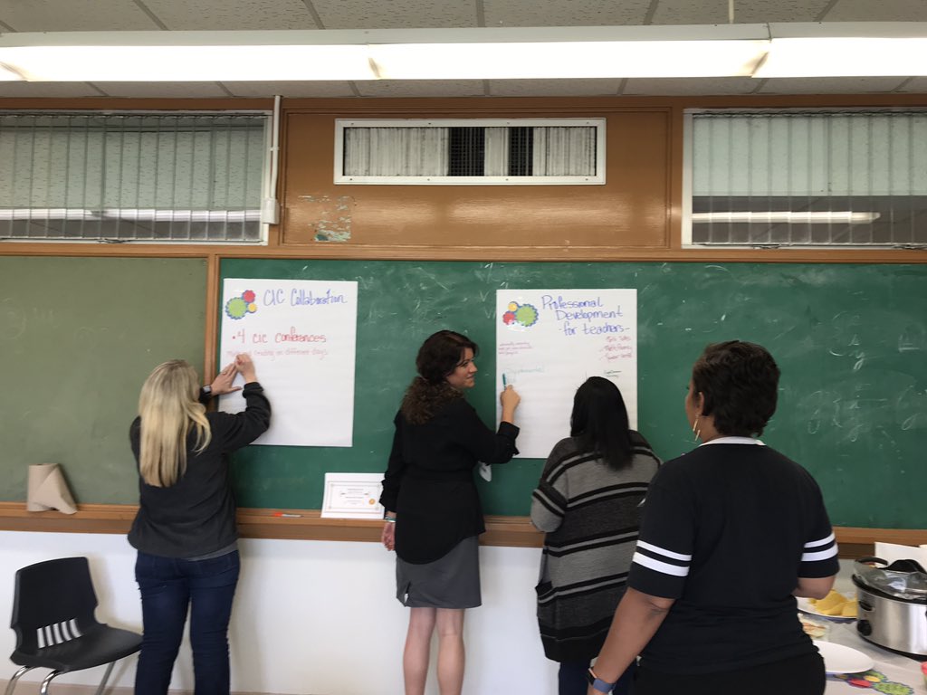 DISD_Math's tweet photo. Samuell/Seagoville Elementary Math coaches reflecting on this past year and planning for next year #SeaSamMath #ILCsDallasISD @LauraRubioGarza https://t.co/KtDoGajMRa