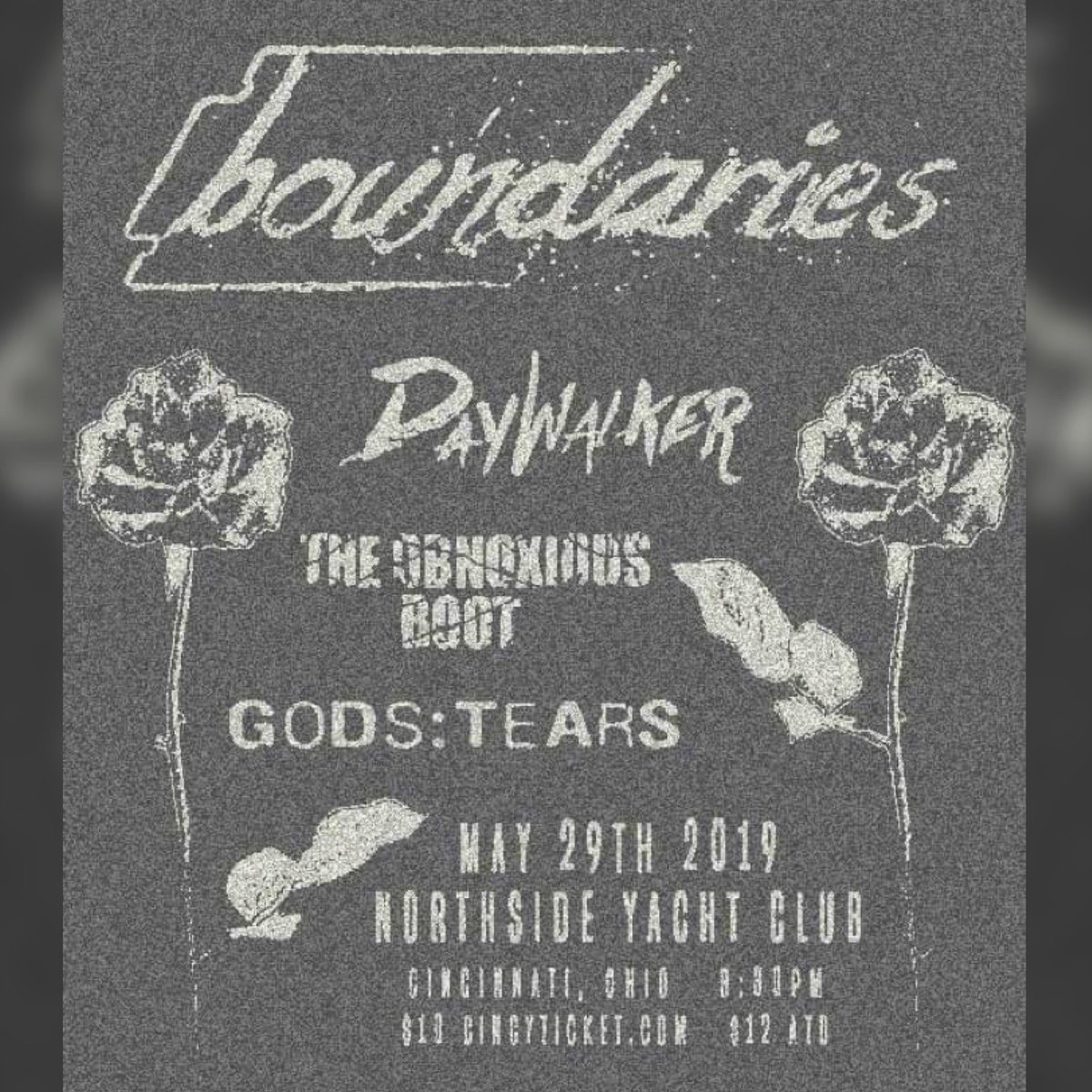 xdeadalivex's tweet photo. 8 days away 5/29 @boundaries_hc #daywalkerhc #theobnoxiousboot #godstears https://t.co/ZqDG1ZjMlD