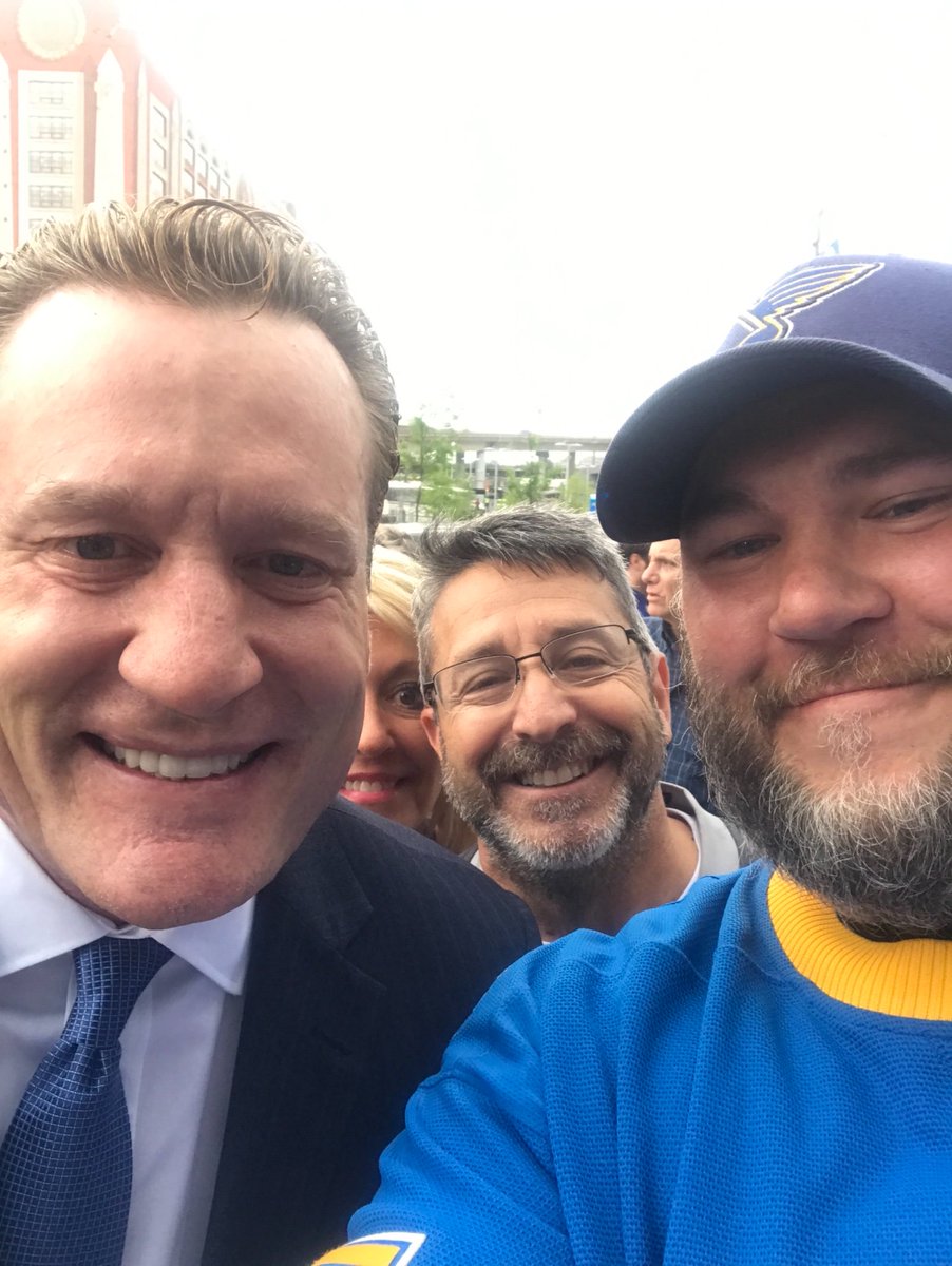 You know it's going be a good <a href="/StLouisBlues/">St. Louis Blues</a> game when JR says so!!