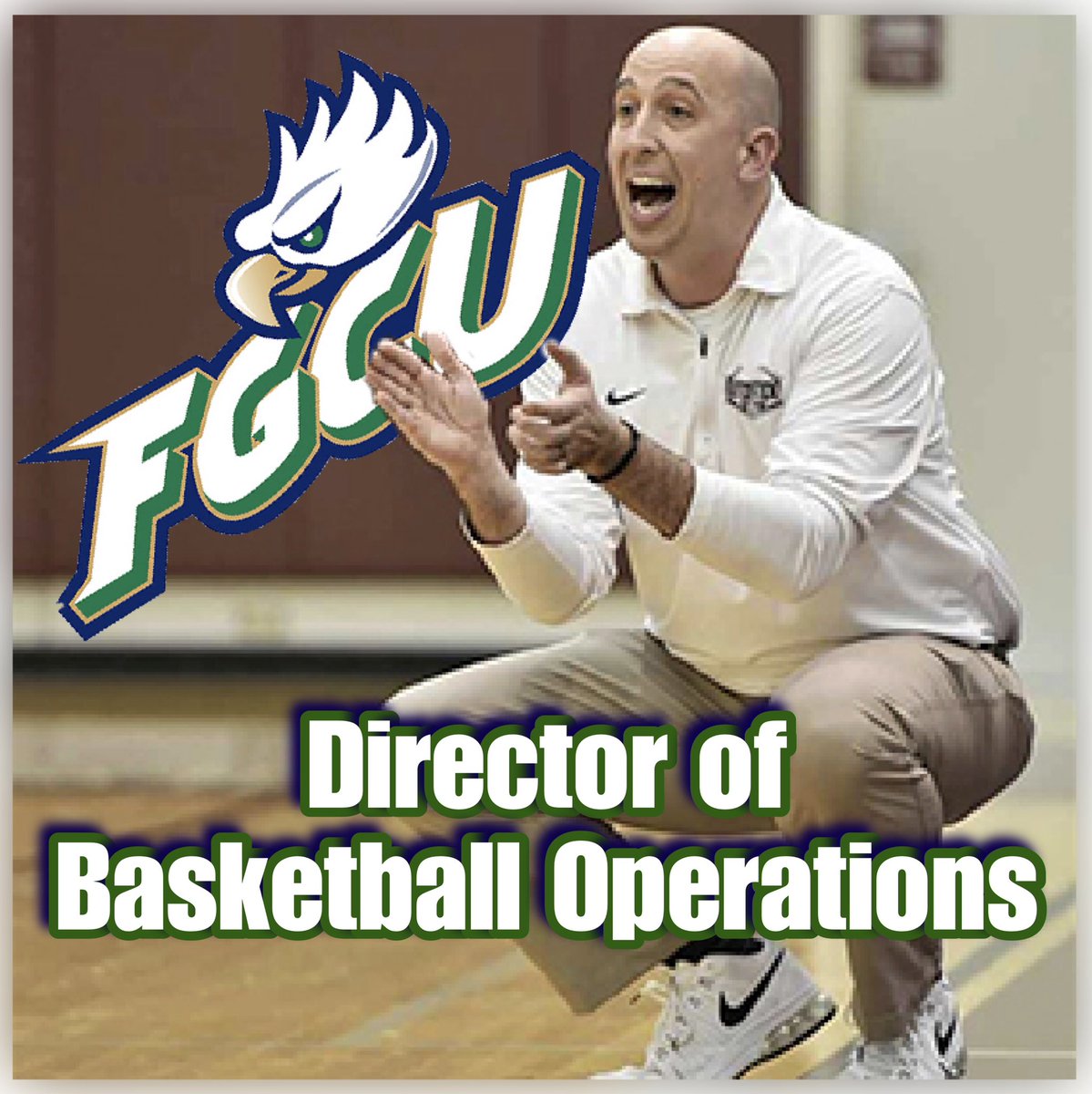 RHS_Rams_Bball's tweet photo. Congratulations Coach BJ Ivey on accepting the job as Director of Basketball Operations at FGCU. The memories created here over the past 10 years are unforgettable. The RHS staff, current and past players and their families are forever grateful for what you’ve done. GO RAMS! https://t.co/nj1QSzlcqL