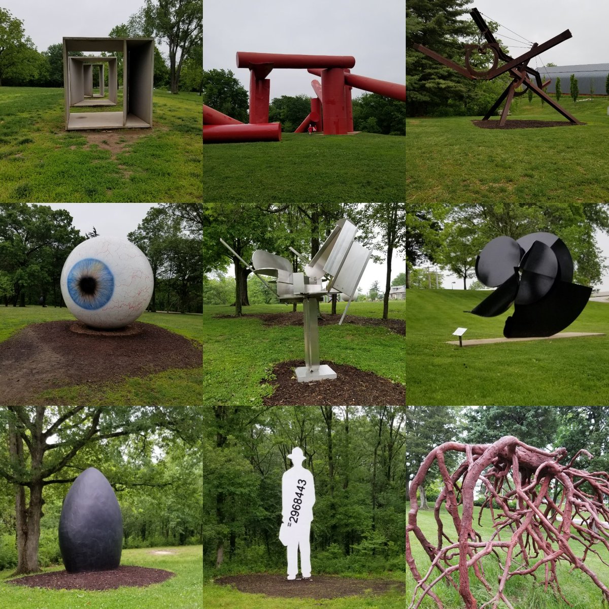 CCLSNummela's tweet photo. First grade explored three dimensional shapes and structures at Laumeier Sculpture Park today! @CCLSChargers https://t.co/PCWGbiuOLI