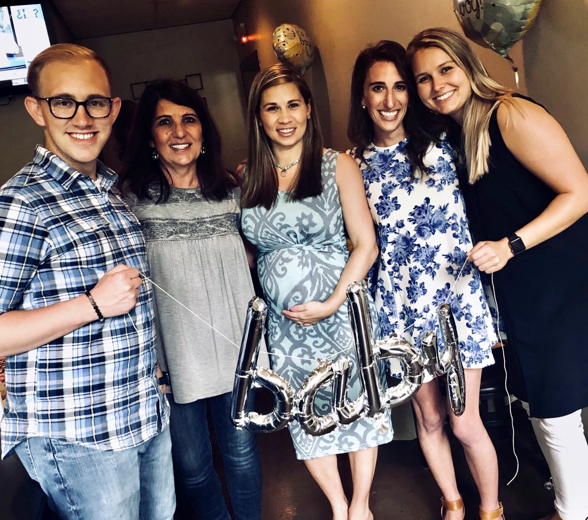 MrsHanney_CCES's tweet photo. We had so much fun showering Baby Michael! Thanks to my 4th Grade Team for hosting!! We felt very loved!! 💙💙 https://t.co/AbHTSqlDWy