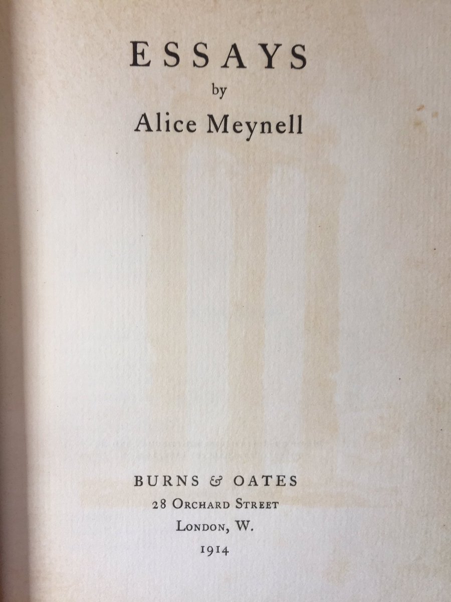 DelectusBooks's tweet photo. #suffragettes #Suffragette #Feminism #democracy #feminist #poetry #essays #democracy #AliceMeynell @fawcettsociety @natpoetrylib @ThePoetryCabin @PoetrySociety @JaneDesmarais @DecadentStudies @PankhurstCentre @britishlibrary @Biblio_com @TheLondonLib @AbeBooks @GoldsmithsEng https://t.co/8sEFzSY8wY