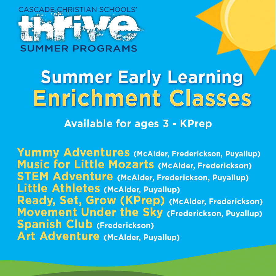 CCSCougarFans's tweet photo. All 3 CCS Early Learning Centers have some great enrichment classes available this summer for our 3 year olds - KPrep. Check it out! https://t.co/FsvC4lM3cu https://t.co/wgwF9qakH0