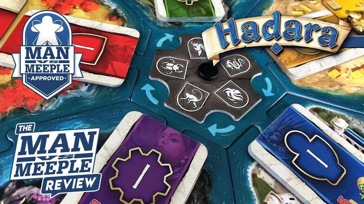 manvsmeeple's tweet photo. NEW REVIEW! Get our thoughts on Hadara from @Zmangames_: https://t.co/6hXa9oRftY https://t.co/ag1mdEvt0k
