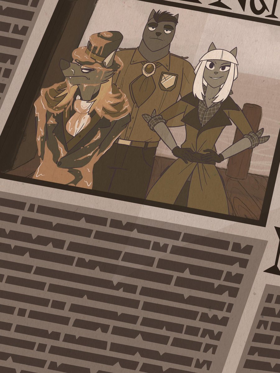 TheMischiefCat's tweet photo. Prior to current events, Evi Dents helped thwart Gil T.'s most disastrous caper yet! It made front-page news in all of Paradock City, too! Was there property damage? Yes. A lot. BUT Evi still closed the case! ๐โจ
#gamedev #breakingnews #breakingeverything https://t.co/mlIfo9aQ5n