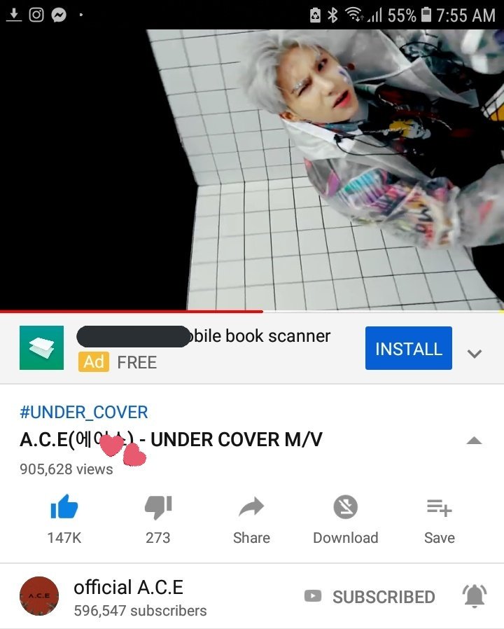 sehniverseee's tweet photo. we're so close to 1 MILLION! STREAM NOW! โค
LINK: https://t.co/tiyamP2bs4
#UnderCoverTo1M #UNDER_COVER #ACE #์์ด์ค https://t.co/EeGDeqRJTq