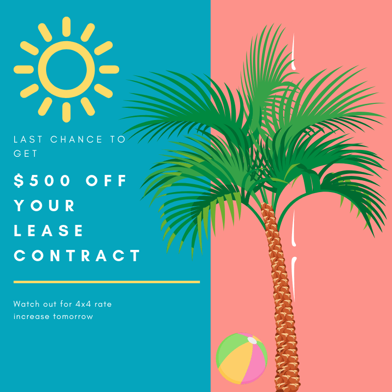 ArbaSanMarcos's tweet photo. Tomorrow will be the last day to get a $500 concession. Sign or renew ASAP! 
After tomorrow we will also be increasing our 4x4's rates! 
#AuraSanMarcos #SanMarvelous #txst #AffordableLuxury https://t.co/Emq3RO1hDE