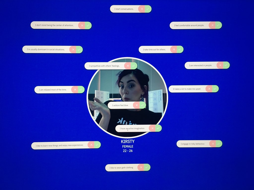 kirstypurcell's tweet image. Can we use AI to guess your personality based off only your photo? Come find out at the #IBMCloudGarage stand at #ThinkAU