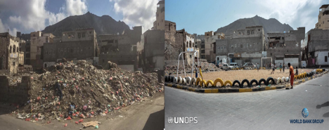 WorldBankMENA's tweet photo. استثمارات صغيرة لكن تأثيرها كبير على حياة المواطنين اليمنيين: إدارة النفايات والحطام والأنقاض المتراكمة في #اليمن.
 https://t.co/h6XZLkL0gx https://t.co/NrJgoC4IAk