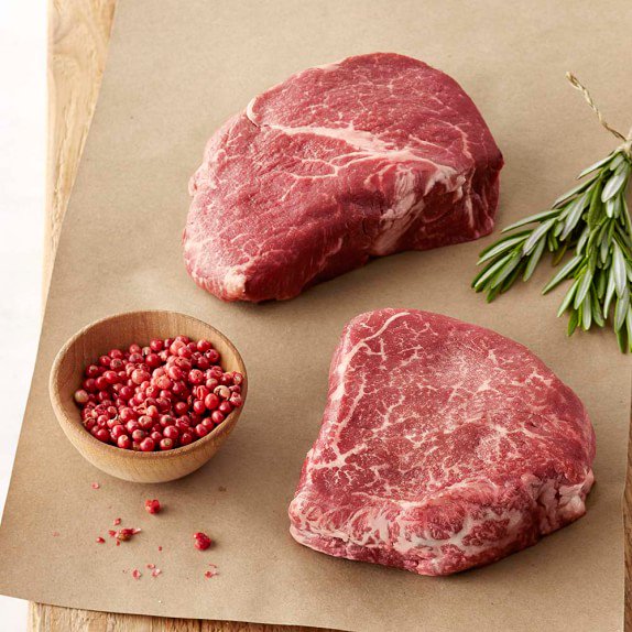 LoneMtWagyu's tweet photo. Delight your tastebuds with pan seared 100% Fullblood Wagyu Filet Mignon! Velvety soft and unbelievably marbled, it will be the the luxury you've been waiting for...

#wagyufilet #wagyufiletmignon #fullbloodwagyu #wagyusteak #lonemountainwagyu #wagyulovers #beyondprime https://t.co/VhjnghLnMC
