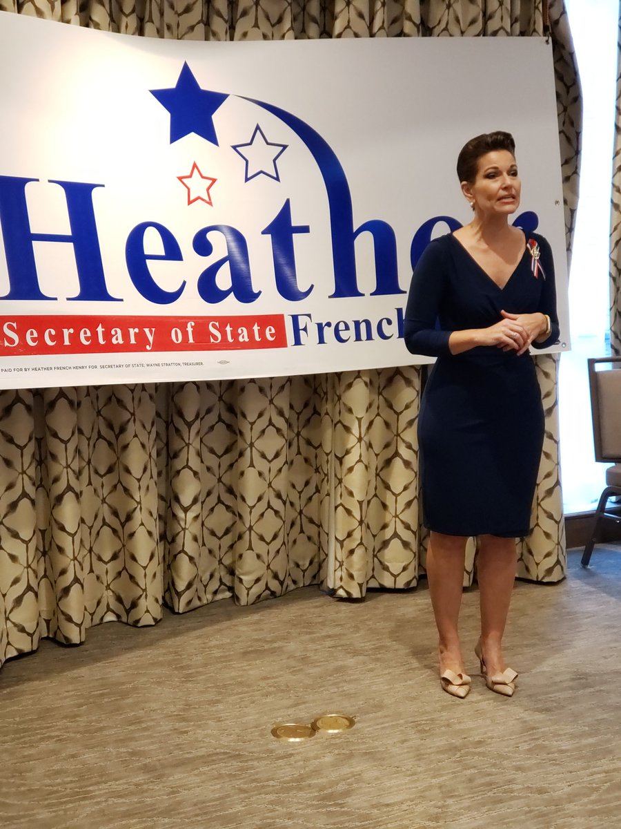 Seasoned4u's tweet photo. #Kentucky #SecretaryofStateCandidate #HeatherFrenchHenry https://t.co/CSKnqRX2pG
