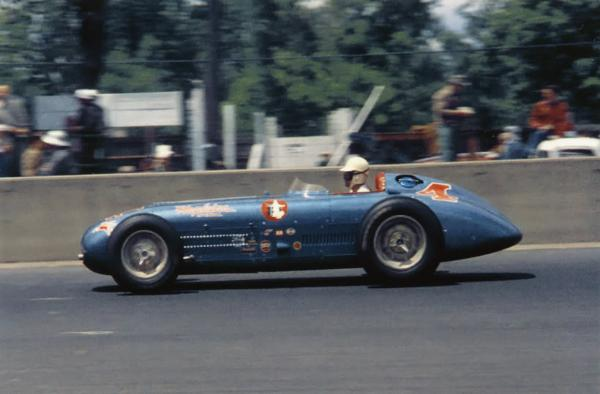 Basso488's tweet photo. Indianapolis 500

1952, Vuky led 150 laps, while leading with 8 laps to go a broken pin in the steering put Vuky in the wall.

1953, Vuky started 1st, led 195 laps &amp; won the race.

1954, Vuky led 90 laps &amp; won the race.

1955, Vuky led 50 laps &amp; was killed in a lap 57 crash. https://t.co/oRQwciwWoW