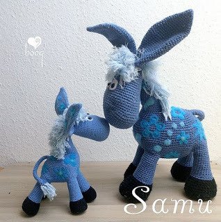 burro amigurumi