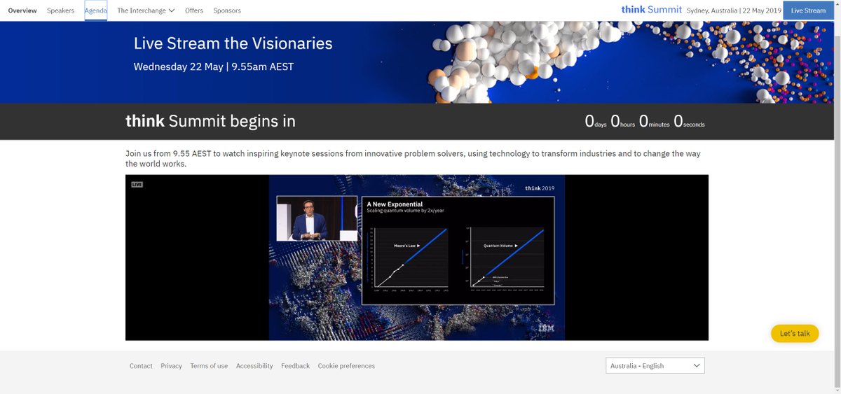 dennydoescode's tweet image. I'm watching the IBM Think Summit live from work. Keynote speaker Dario Gil is blowing my mind with all the work IBM are doing with deep learning and quantum computing. So excited!!!! #Thinksummit #Think2019 #Thinkau #ibmthinksummit #QuantumComputing #DeepLearning