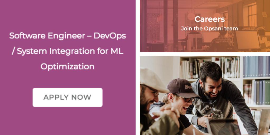 Opsani's tweet photo. Now Hiring #Engineers! Interested in #MachineLearning, #Cloud, #CICD, #DevOps, #PerformanceTuning and #AutonomousOperations? Join the Opsani Team and the new horizon of AI Driven #CloudOptimization. Take your career to the next level! Apply now: https://t.co/7fRZeIgqHL https://t.co/uN3DwPzbhz