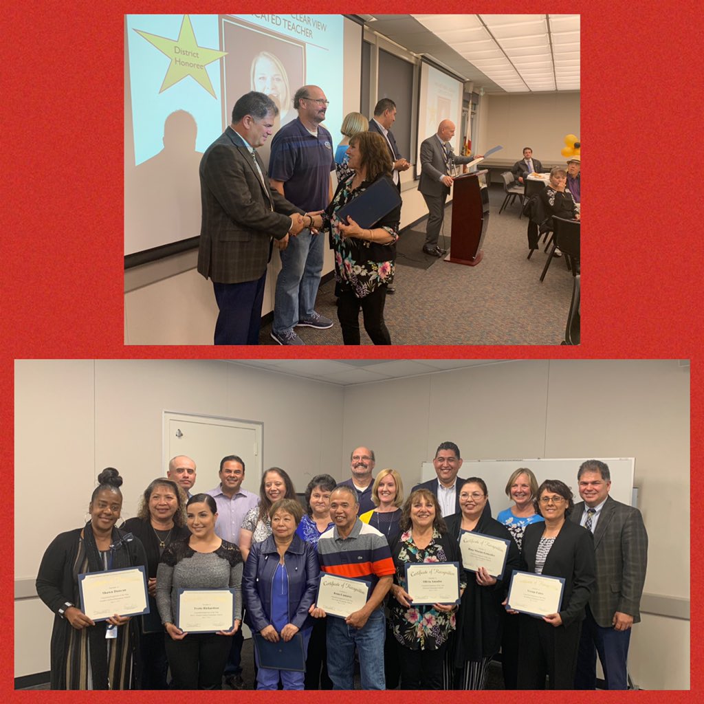 HalecrestSchool's tweet photo. Congratulations to Olivia Amador, Halecrest��s Classified Staff of the Year! Such a pleasure watching her be recognized. @HaleRoadrunners @HalecrestPTA @oamadorv #proud #CVESDIMPACT https://t.co/h84JeLcHyU