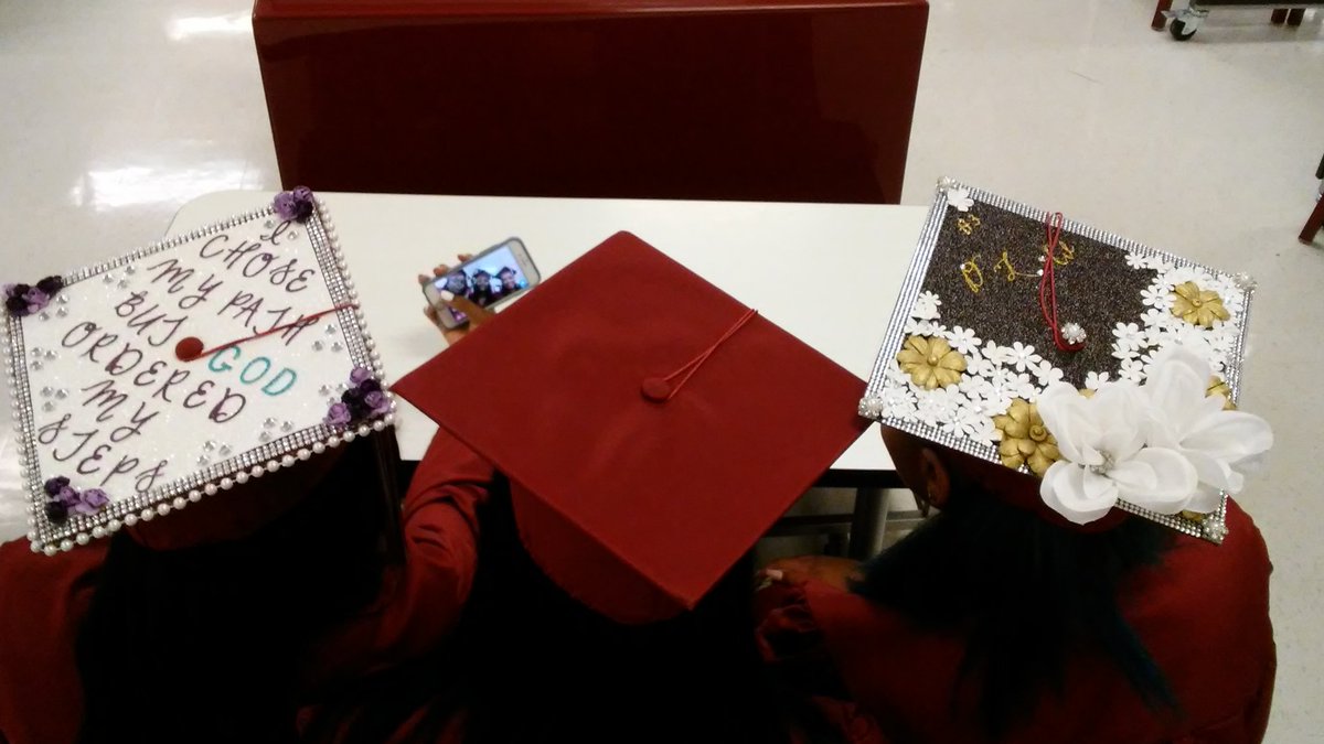 OKCPS's tweet photo. Northeast Academy 2019 graduates next up!!!! @NeaVikings 
#OKCPSGraduation https://t.co/wMEtcCDUgz