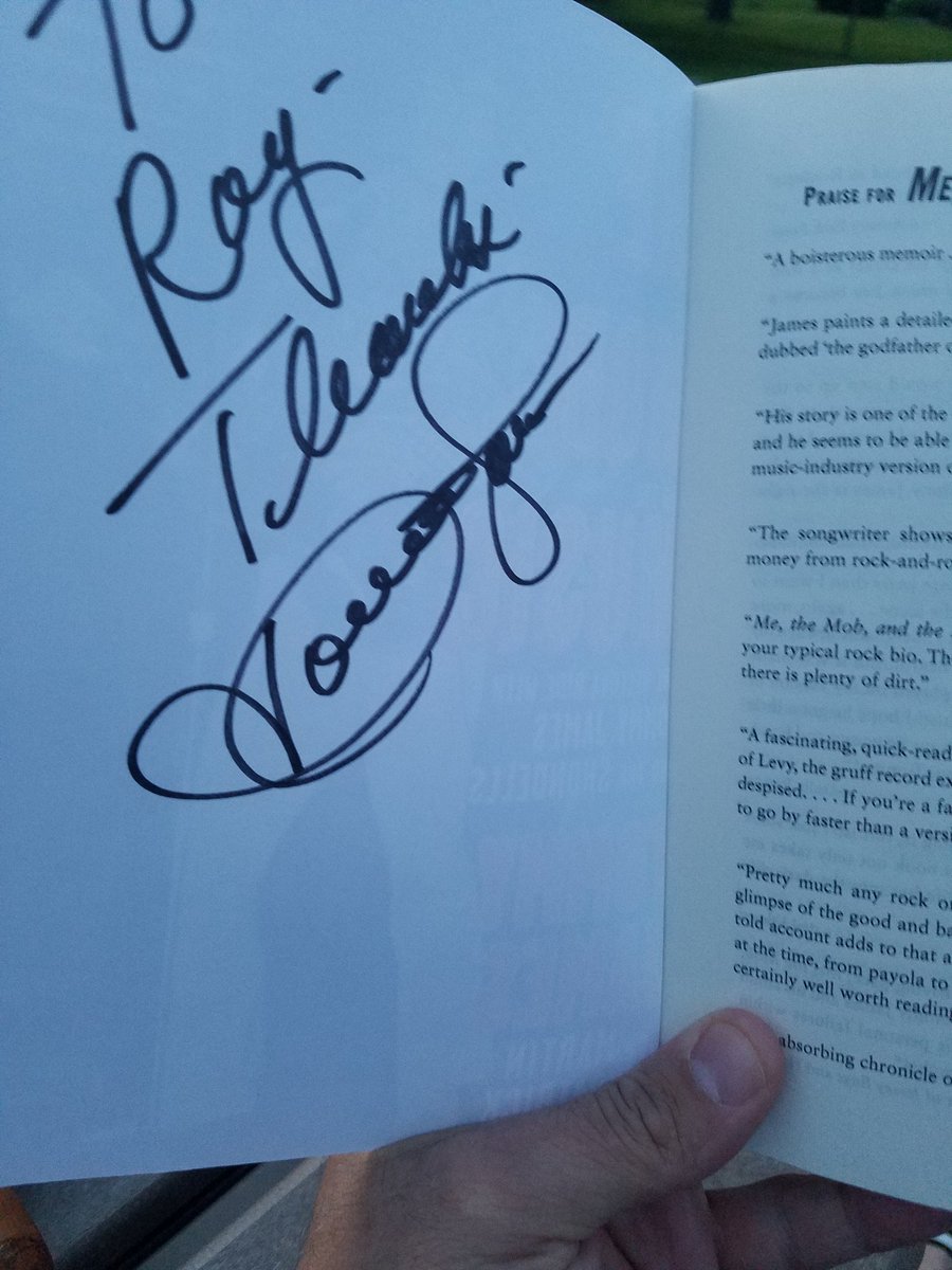 Just finished <a href="/TJShondells/">Tommy James</a>' book. Wow - what a story. Great job.