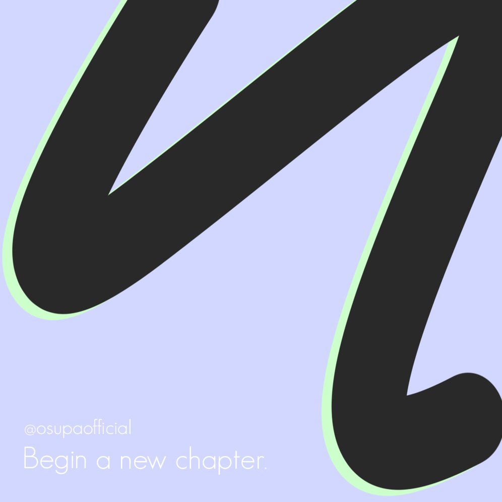 Time to turn the page. 📖 Ready to grow your business or personal brand? Learn more about our upcoming services, products and offers. ✉️ osupaofficial@gmail.com