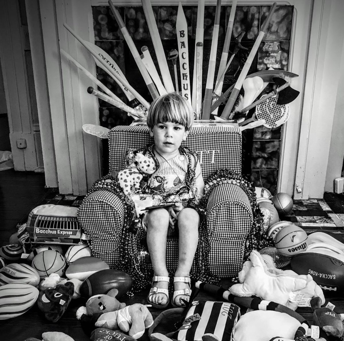 The <a href="/gameofthrones/">Game of Thrones</a> ending we all would have rather seen! 😂
.
.
Behold, sitting upon the Mardi Gras Throws Throne! 🎉📿
.
.
📸 @mrjugwine
.
.
#MardiGras #carnival #GOT #throne #HBO #beads #throws #seasonfinale #gameofthrones #nola #louisiana #followyournola #neworleansfood #epic