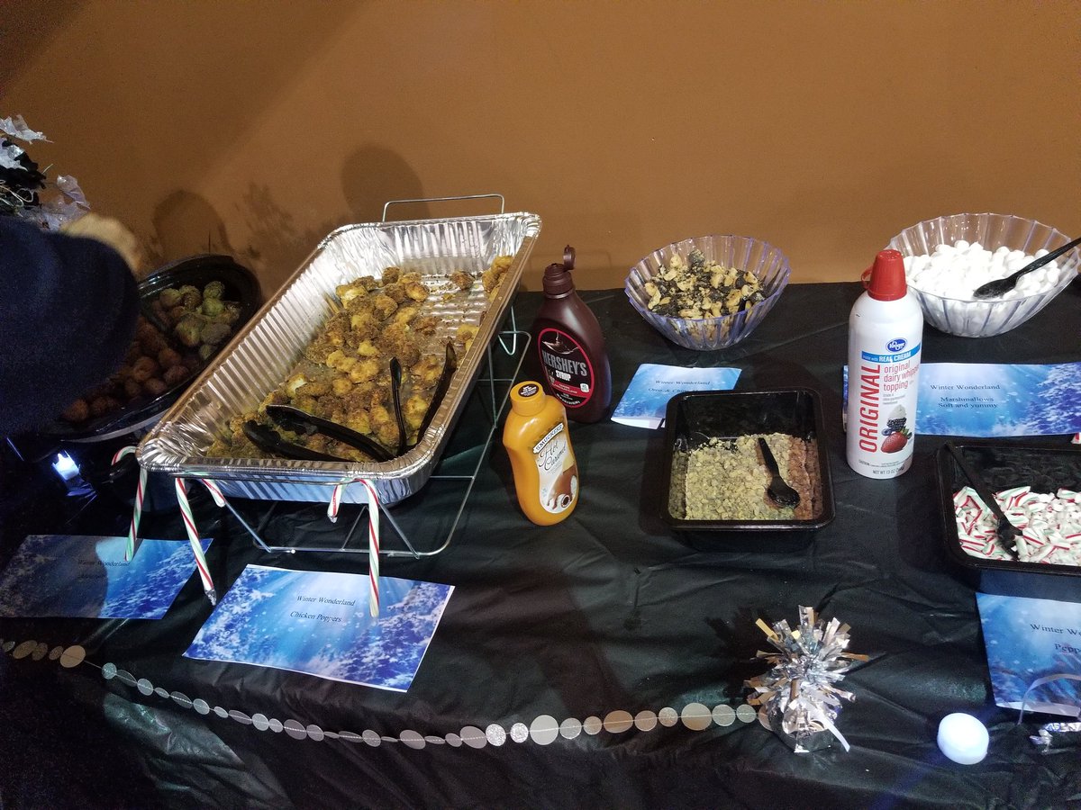 EventEwing's tweet image. Winter Dinner theme