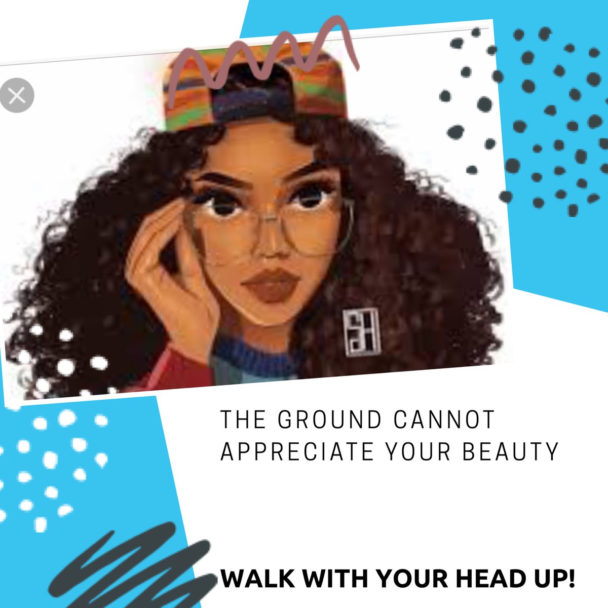 The ground cannot appreciate your beauty ! #writingcommmunity #blackgirlwrites #BlackWomen