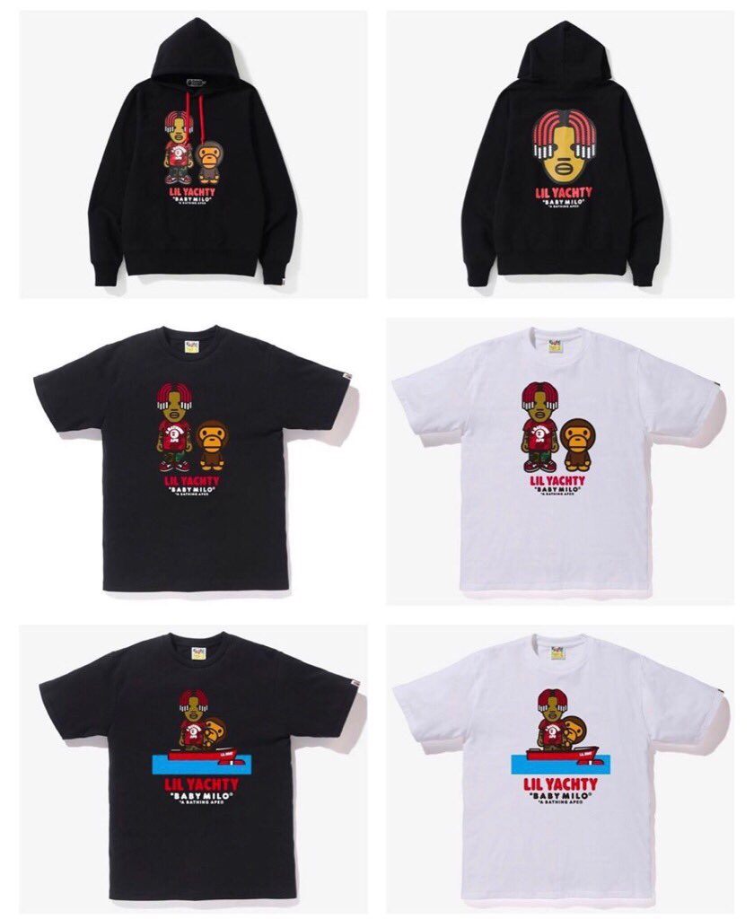 A BATHING APE® × LIL YACHTY】人気ラッパーとの最新コラボ